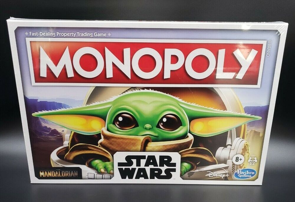 Monopoly Star Wars The Child Edition Mandalorian Baby Yoda Board Game DisneyPlus